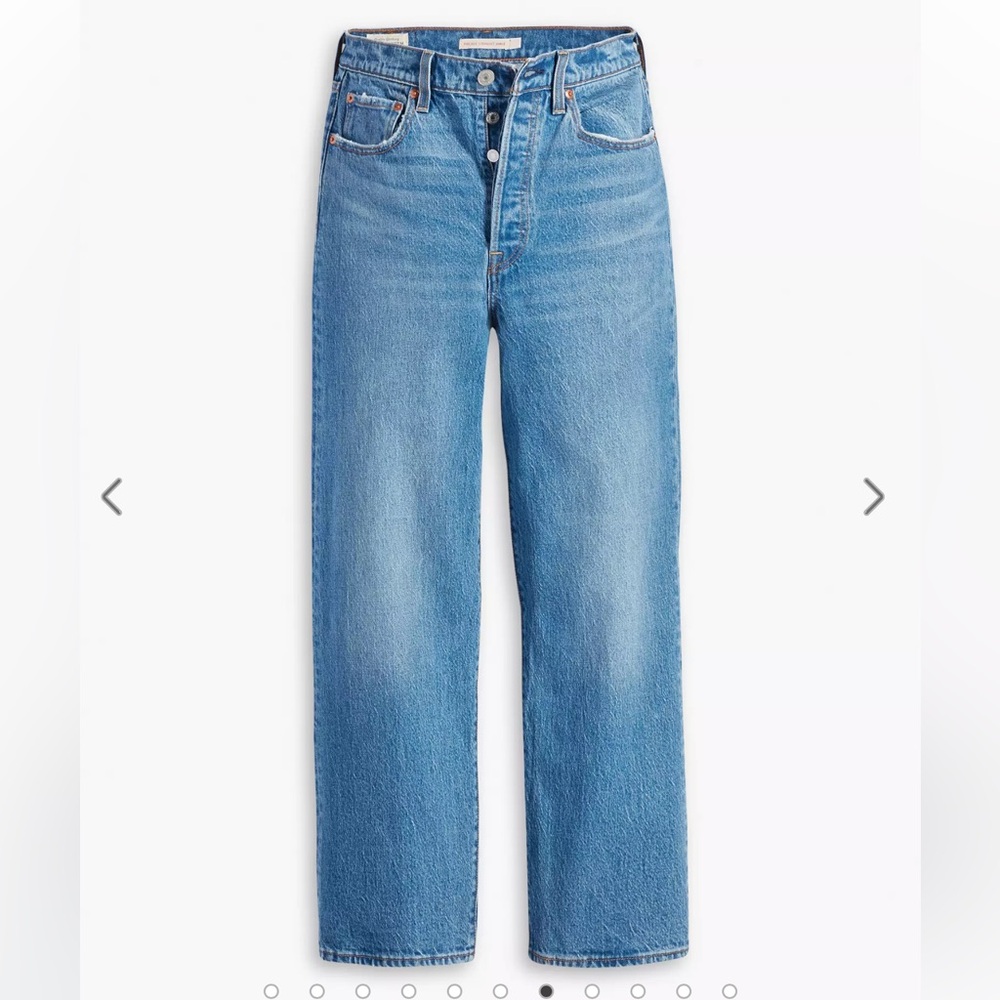 Levi's Ribcage Straight Ankle Jeans 25 x 31 - Picture 6 of 15